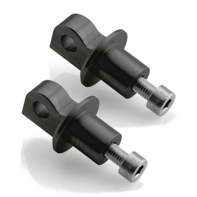 Adaptér RIZOMA pro stupačky řidiče - YAMAHA XJ6 a XSR700, černá (2ks)